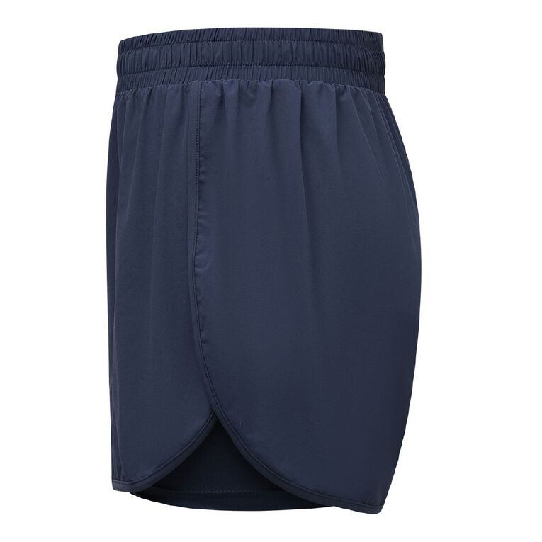 Active Intent Women's 2in1 Training Shorts, Blue Dark, hi-res
