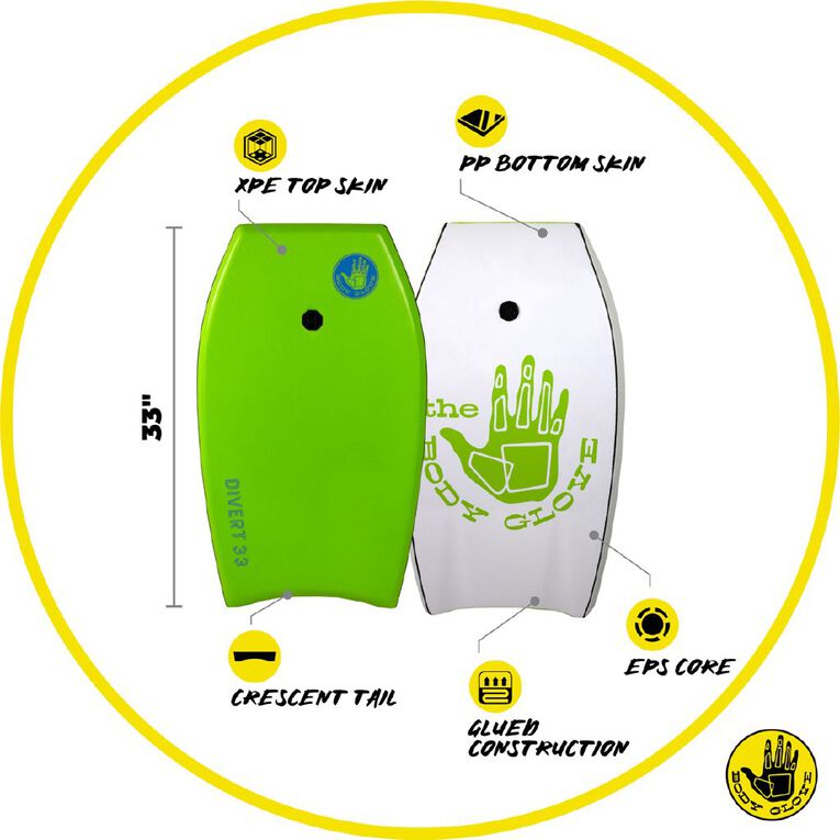 Body Glove Divert Bodyboard 33 Inch, , hi-res