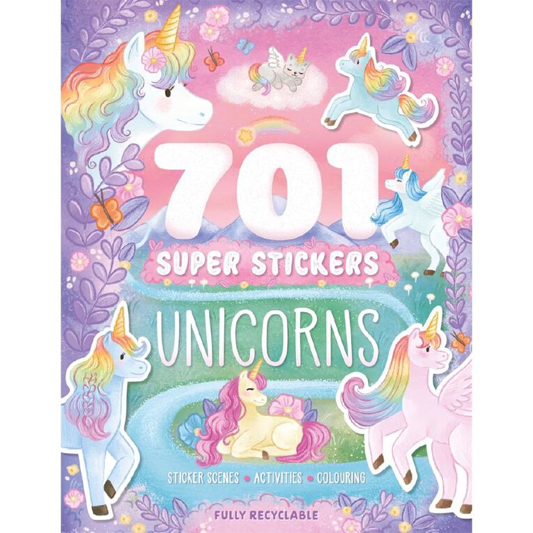 701 Super Stickers: Unicorns, , hi-res