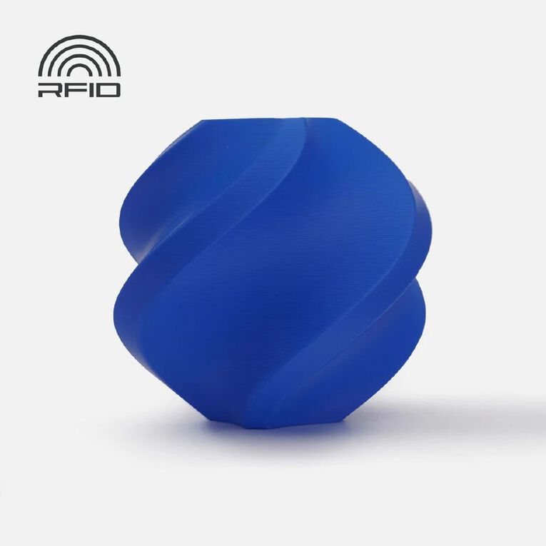 Bambu Lab PLA Basic-Blue With Spool, , hi-res