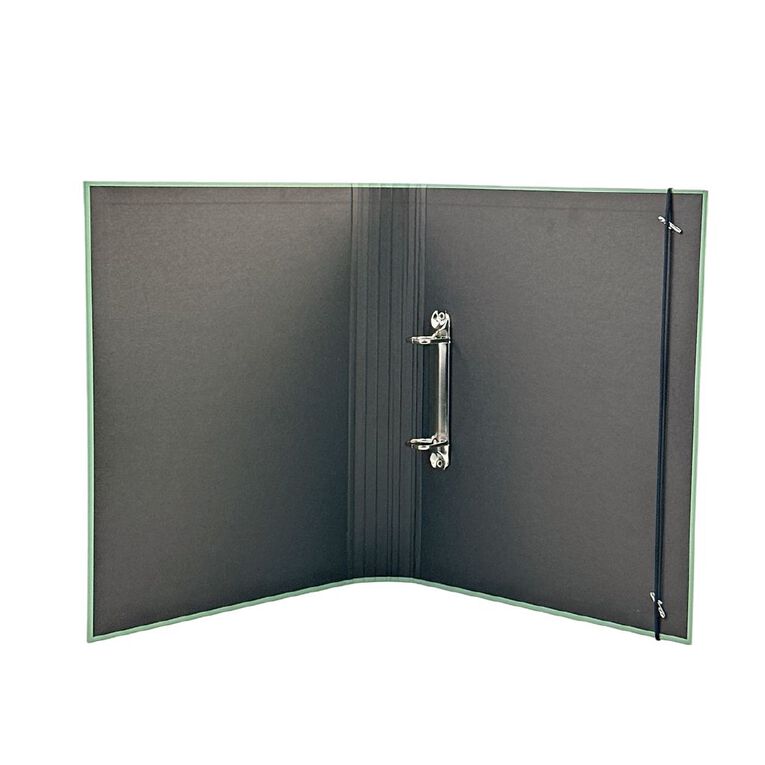 WS Ring Binder 25mm Round 2D Sage A4, , hi-res
