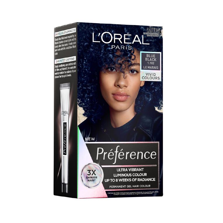 L'Oreal Paris Preference Bolds Blue Black 1.102 Le Marais, , hi-res