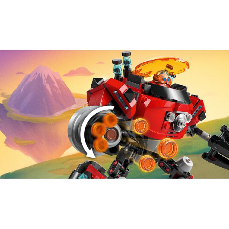 LEGO Sonic Knuckles v Dr Eggman Egg Crusher Mech 77005, , hi-res