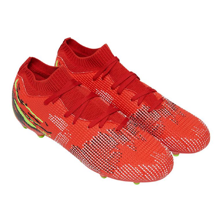 Active Intent Men's Strike Pro Sports Boots, Red, hi-res