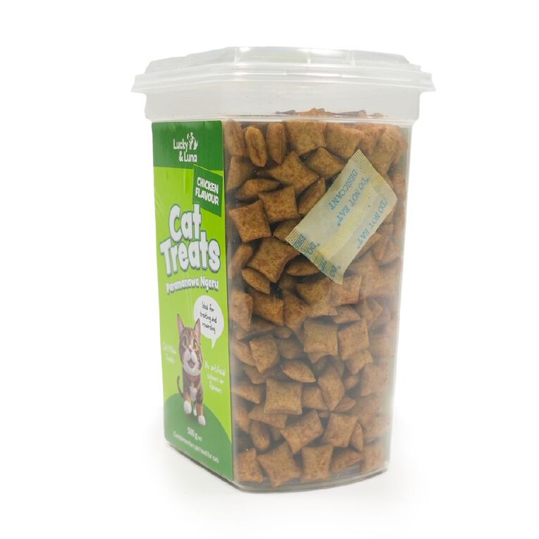 Lucky & Luna Chicken Cat Treats 500g, , hi-res