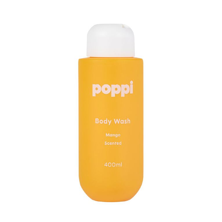 Poppi Body Wash Mango 400ml, , hi-res