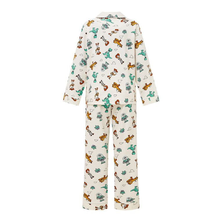 Toy Story Women's Comfy Button Up Pyjama Set, Cream, hi-res