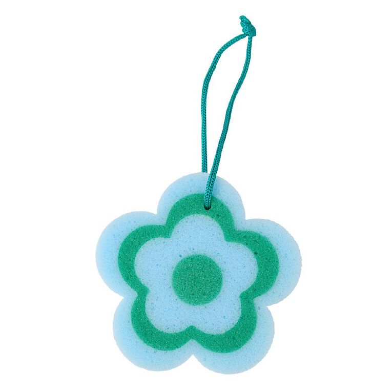 Poppi Flower Sponge Blue, , hi-res