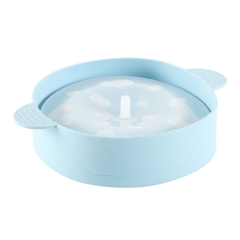 Living & Co Popcorn Maker Silicone Bowl Blue, , hi-res