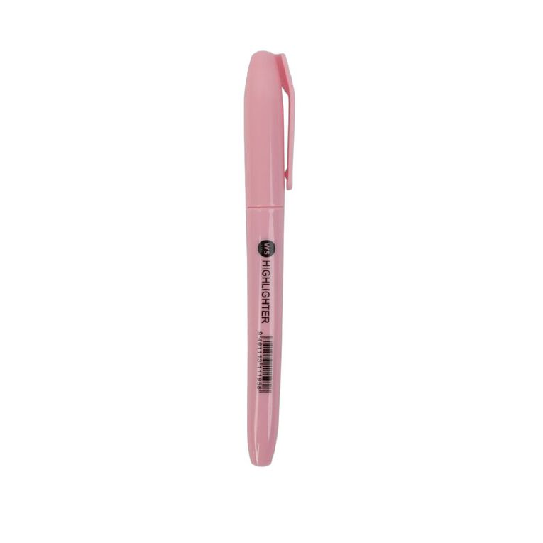WS Highlighter Slim Single Pink, , hi-res