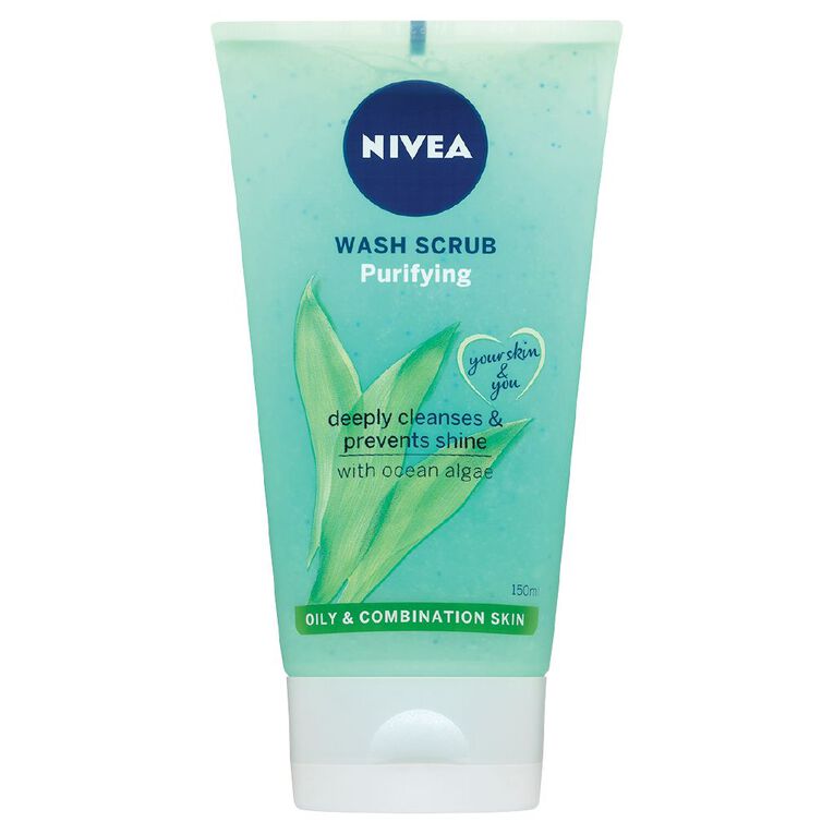 Nivea Daily Essentials 2-in-1 Wash & Scrub 150ml, , hi-res