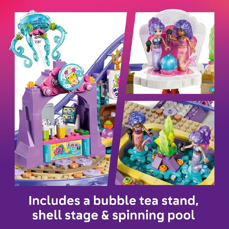 LEGO Friends Mermaid Roller Coaster Ride 42703, , hi-res