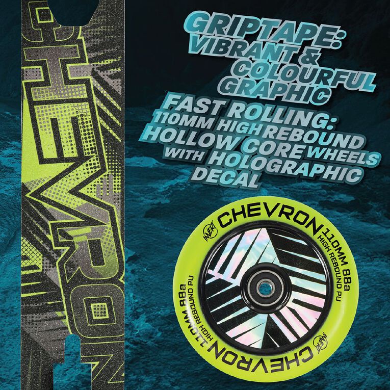 Invert Scooter Chevron Grey/Green, , hi-res