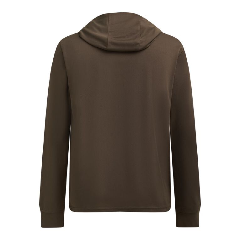 Back Country Adults' UPF50 Long Sleeve Hoodie, Green Dark, hi-res