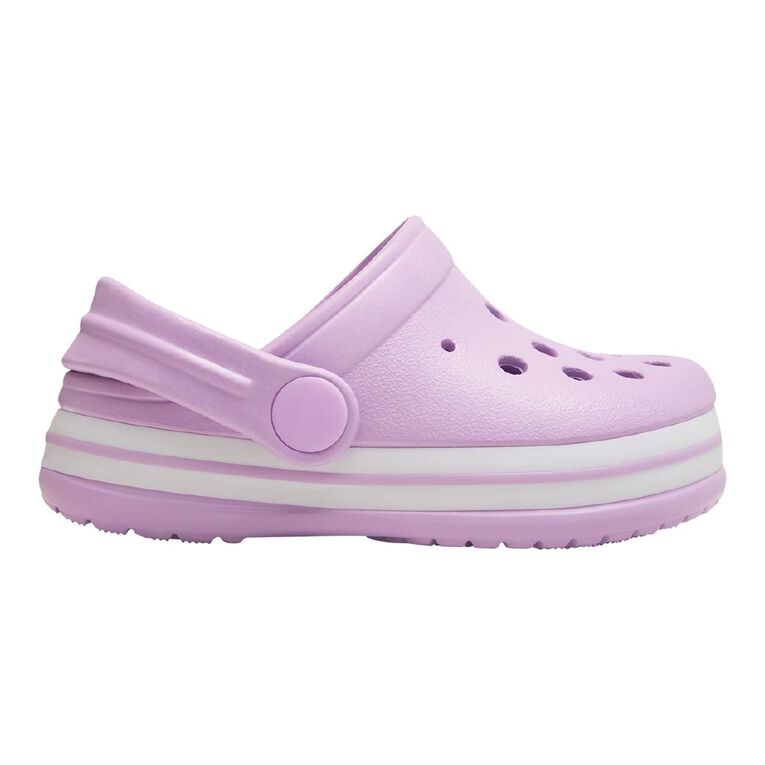 Young Original Junior Kids' Jack Frog Clog Shoes, Lilac, hi-res
