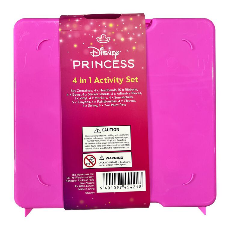 Disney Princess 4 In 1 Activity set, , hi-res