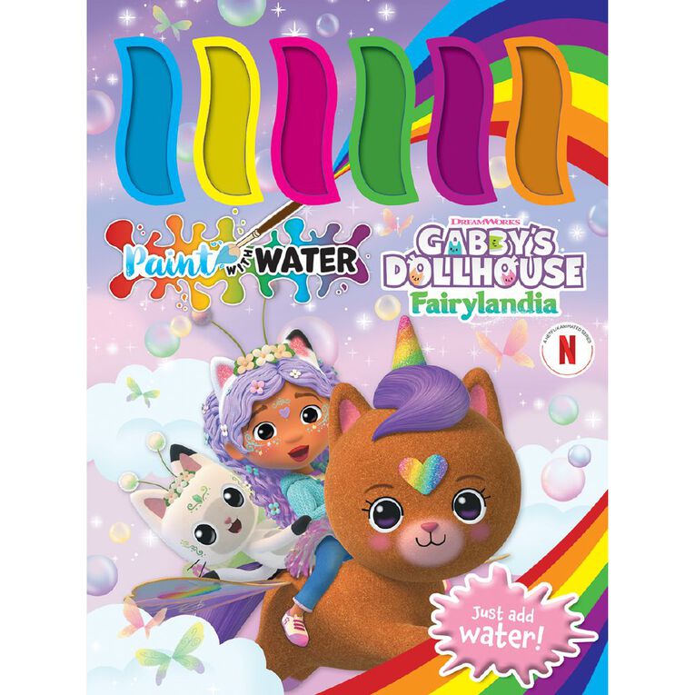 DreamWorks: Gabbys Dollhouse Fairylandia Paint With Water, , hi-res