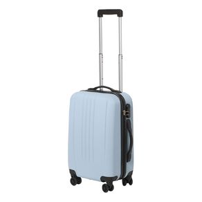 Living & Co 50cm Hard Textured Carry On Suitcase Sky Blue