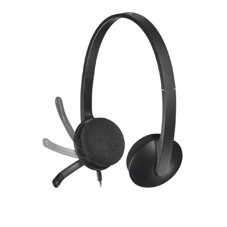 Logitech H340 USB Headset Black, , hi-res