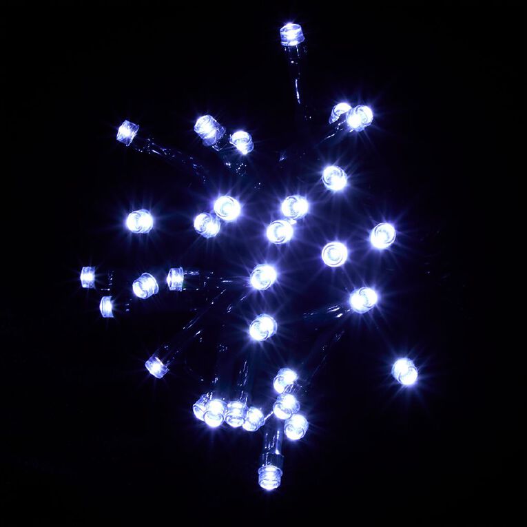 Wonderland Plug-in Christmas String Lights Cool White 19.5m, , hi-res