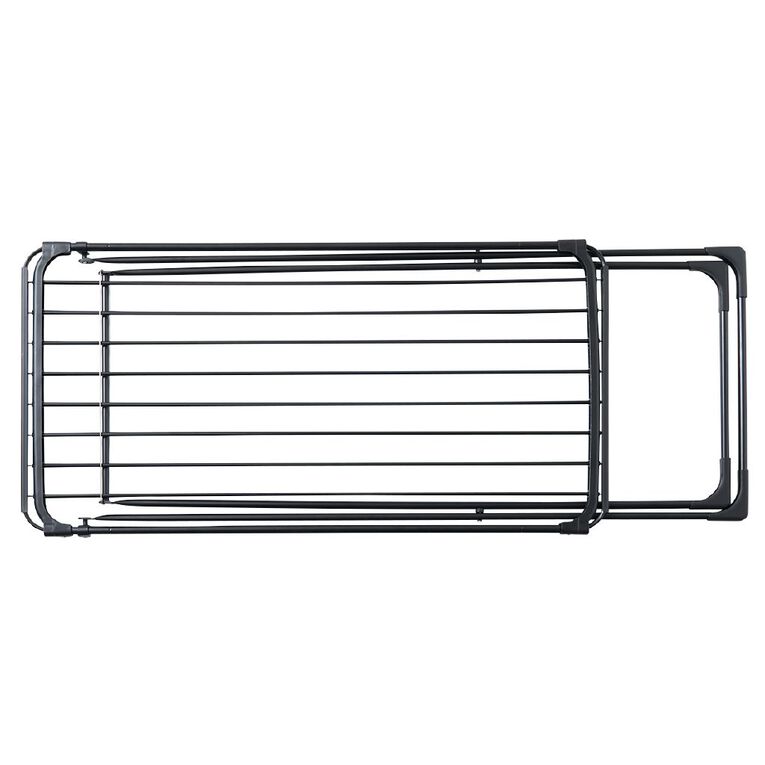 Living & Co Extendable Airer Black, , hi-res