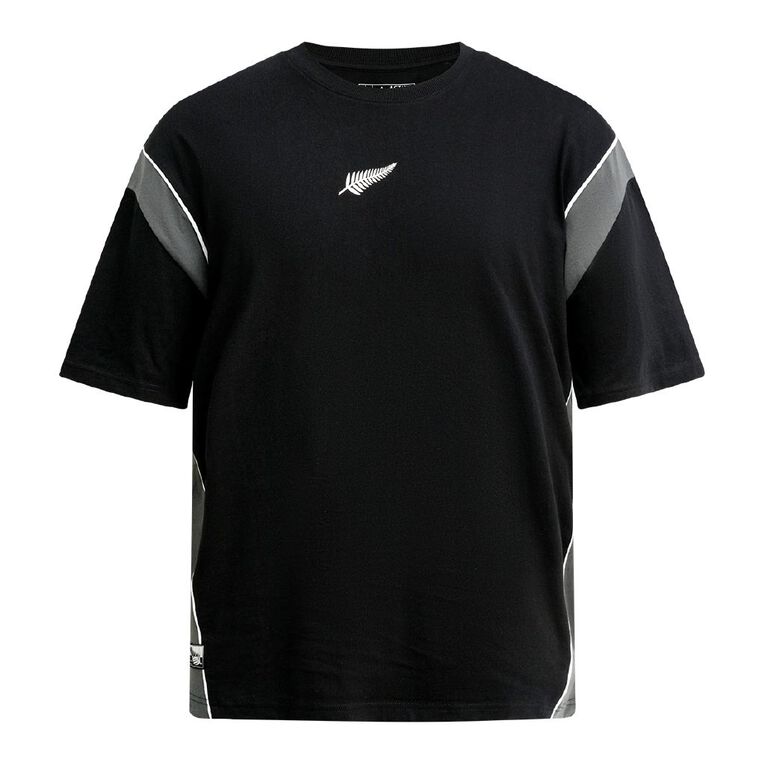 Active Intent Supporter Spliced Tee, Black, hi-res
