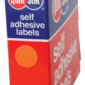 Quik Stik Labels Dots Mc14 1050 Pack