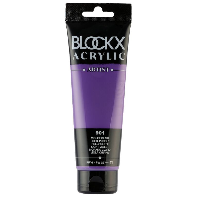 BLOCKX Acrylic Tube Light Violet 120ml, , hi-res