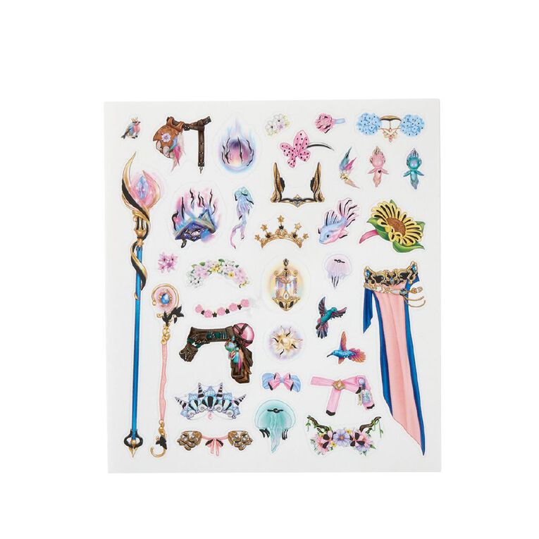 Artwrap Top Model Dress Up Fantasy Sticker Multi-Coloured, , hi-res