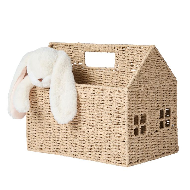 Living & Co Kids Paper Rope House Basket, , hi-res