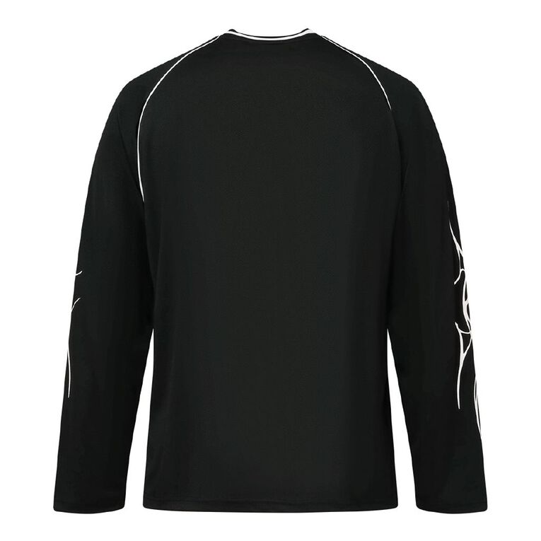 Garage Men's Mesh Football Tee, Black, hi-res