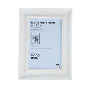 Living & Co Rustic Photo Frame 4in x 6in