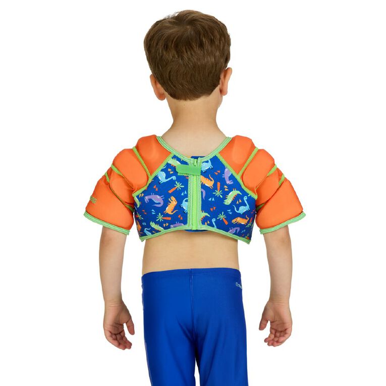 Zoggs Dino Water Wings Vest 1-2 yrs, , hi-res