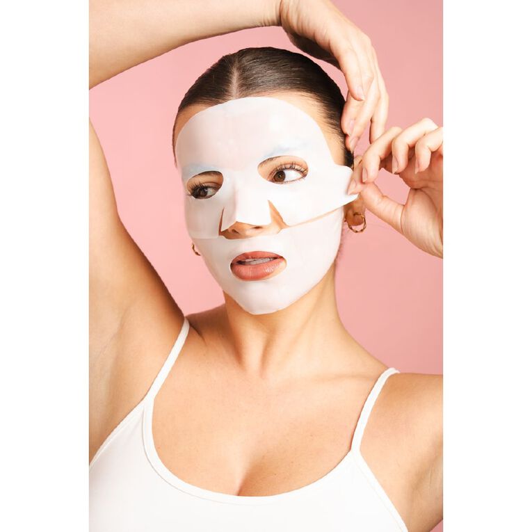 Kahlia Skin Glass Skin Collagen Mask 4 Pack, , hi-res