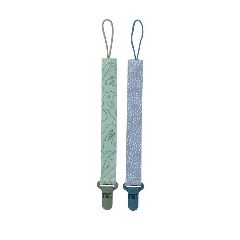 Nuby Fabric Pacifinder Assorted 2 Pack, , hi-res