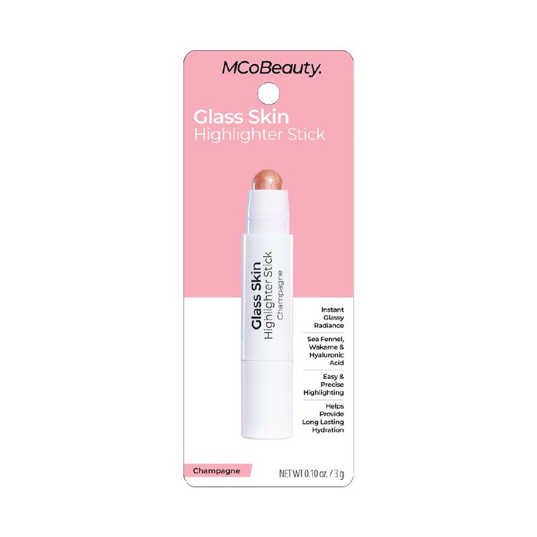 MCoBeauty Glass Skin Highlighter Stick - Champagne, , hi-res