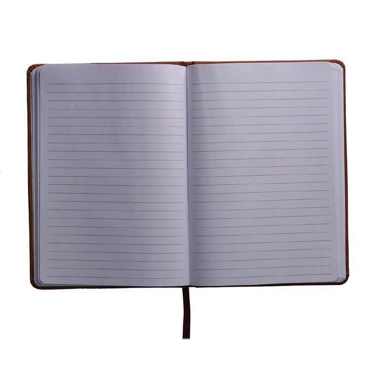 Uniti Stationery A5 Stitch Brown Notebook, , hi-res