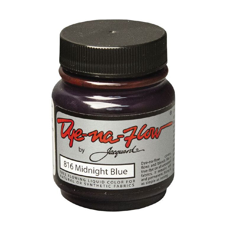 Jacquard Dye-Na-Flow 66.54ml Midnight Blue, , hi-res