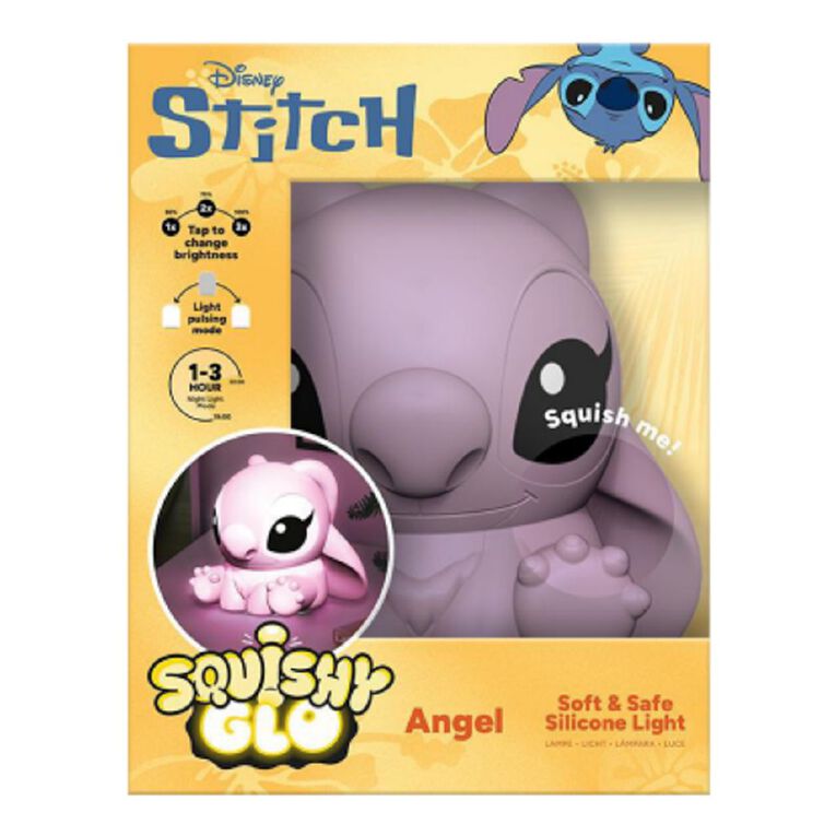 Paladone Disney Stitch Angel SquishyGlo Silicone Light Rechargeable, , hi-res