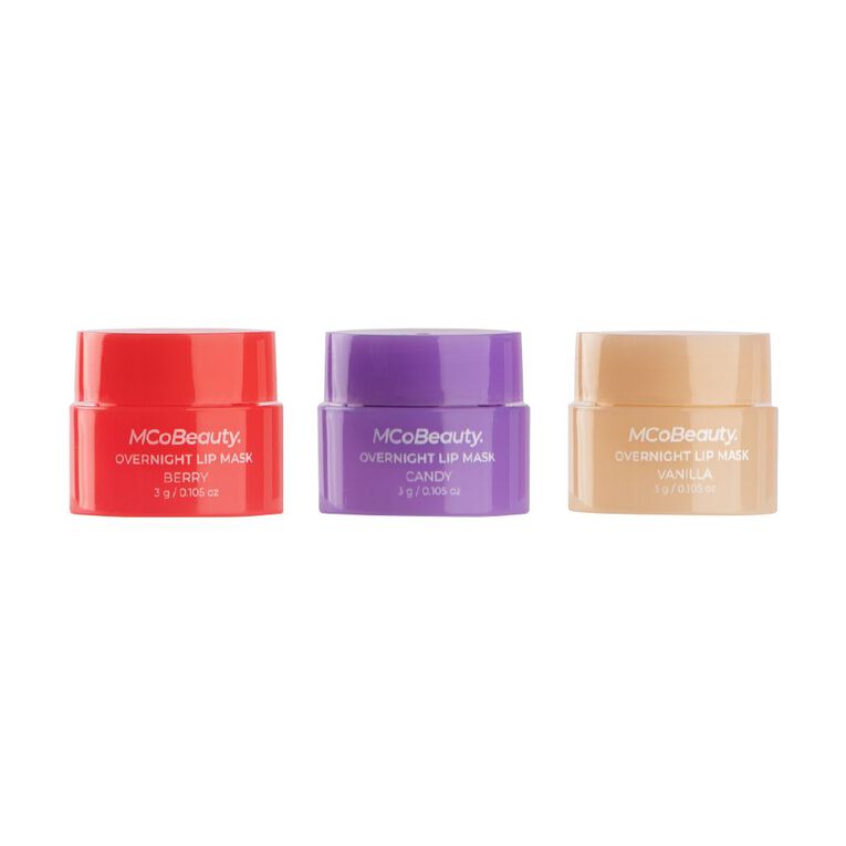 MCoBeauty Overnight Lip Mask Deluxe Trio, , hi-res