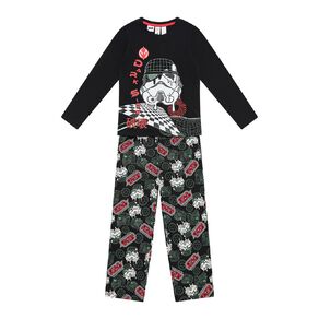 Star Wars Boys' Knit Flannel Pyjama Set