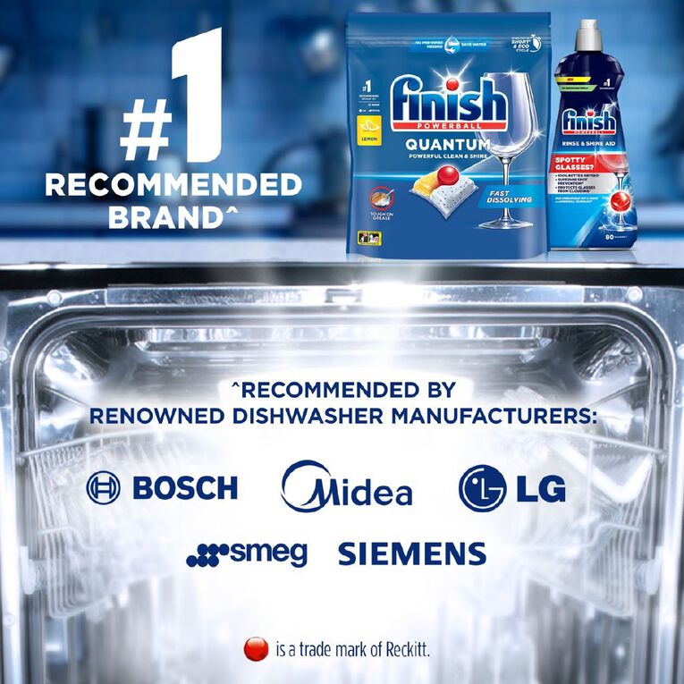 Finish Quantum Dishwash Tablets 18 Pack, , hi-res