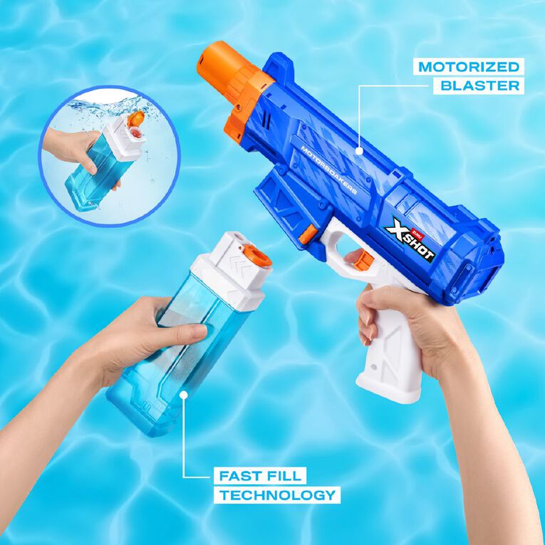 Zuru X-Shot Water Fast Fill Motor Soaker Turbo Stream, , hi-res