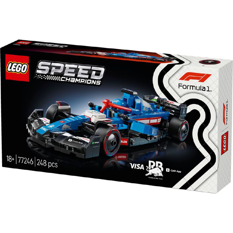 LEGO Speed Champions Visa Cash App RB VCARB 01 F1 Race Car 77246, , hi-res