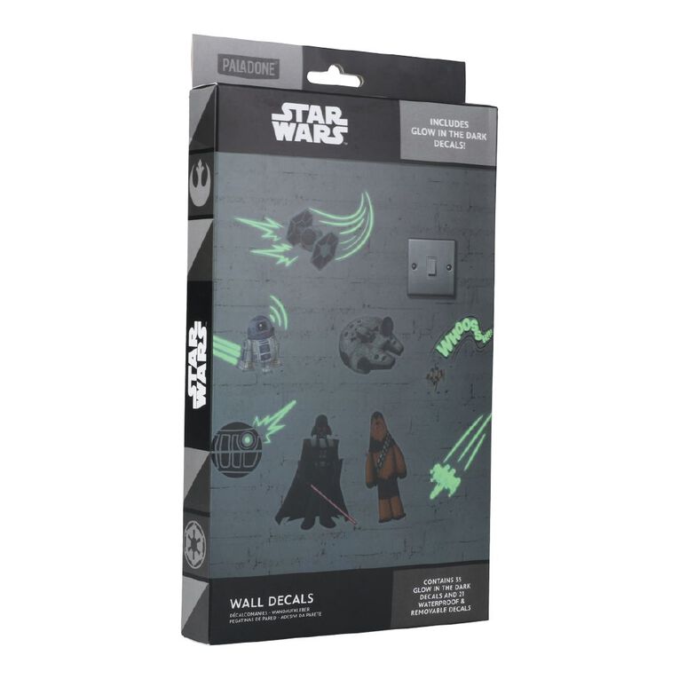 Star Wars Glow in the Dark Wall Decals The Warehouse
