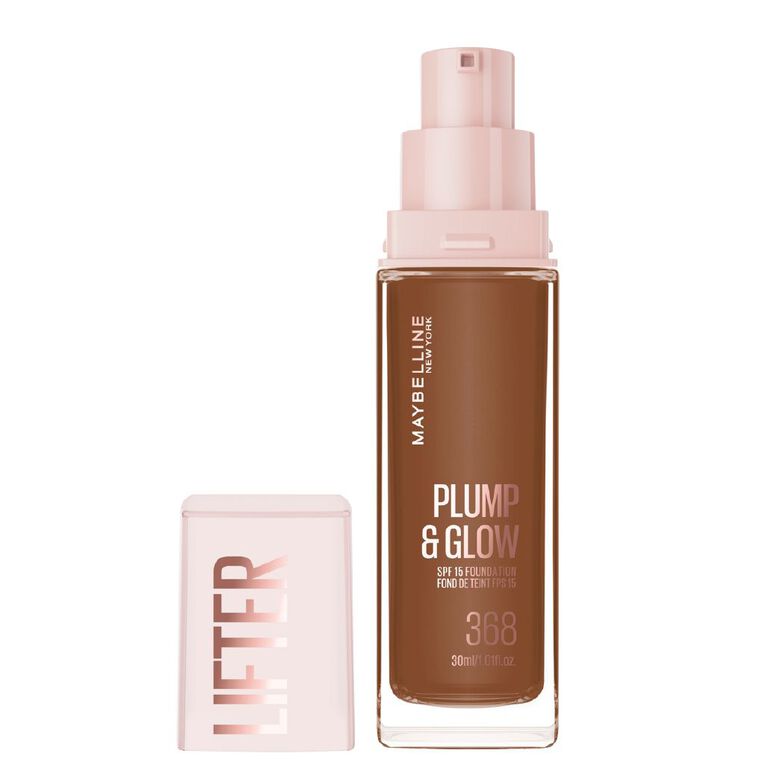 Maybelline Lifter Plump & Glow Foundation 368, , hi-res
