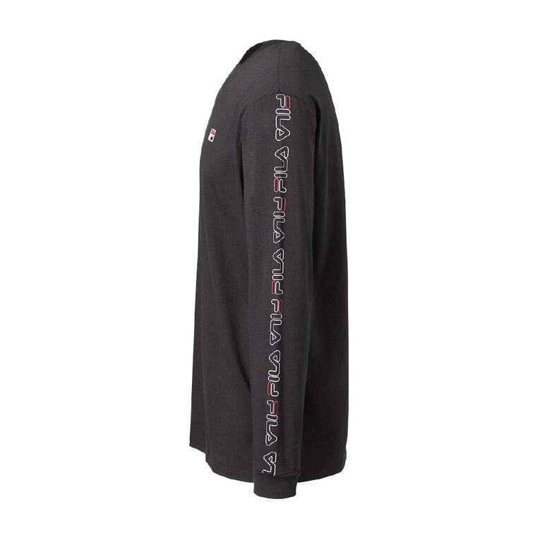 Fila Men's Fleece Hoodie, Black, hi-res