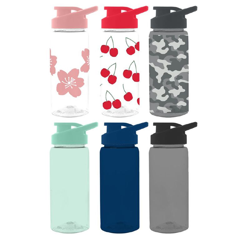 Seymours Plastic Drink Bottle 800ml Assorted 800ml