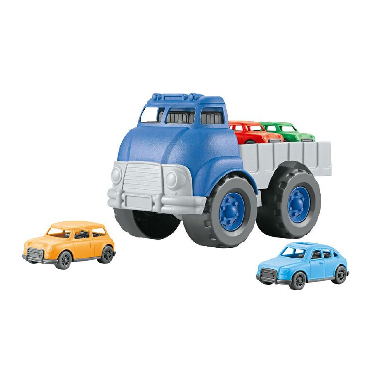 Play Studio Tow Truck with Cars Blue Mid, , hi-res
