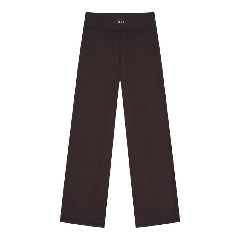 Young Original WSC Straight Leg Leggings, Brown Dark, hi-res